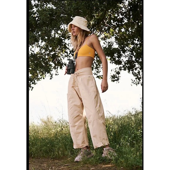 FP Movement by Free People Pants - Free People Movement Cliff Hanger Harem Pants Latte XS Activewear Athleisure